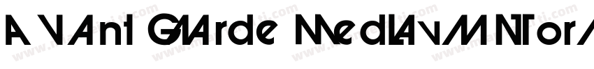Avant Garde Medium Norma字体转换